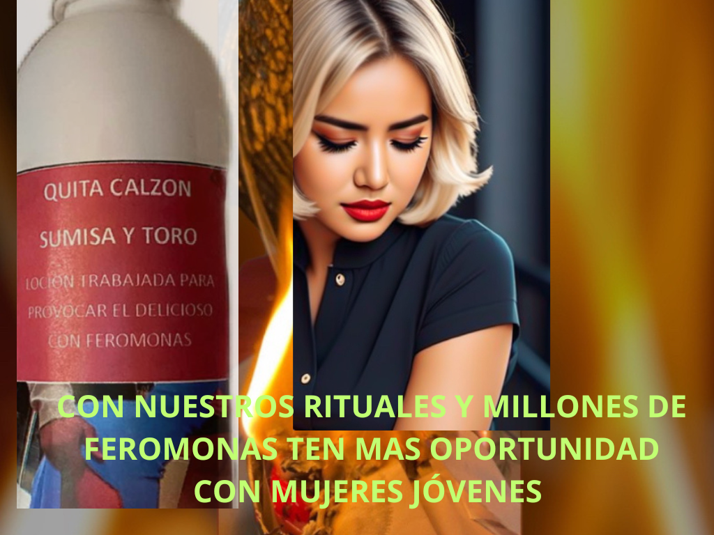 LOCION DE AMOR QUITA CALZON RITUALIZADA CURADA PSE Y AMARRAR 260 ML NUM 1 INCLUYE JABON