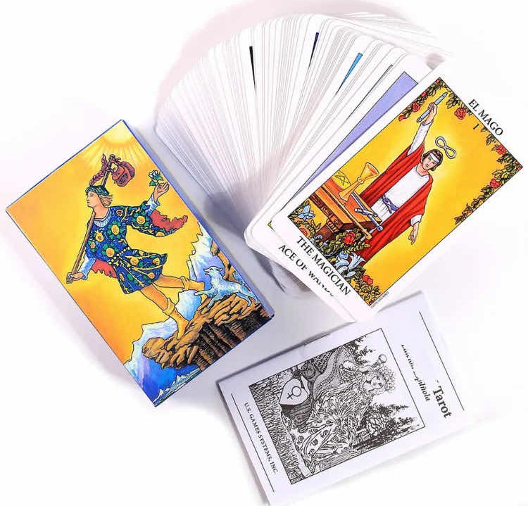 Tarot Rider Waite Clasico Español Calidad mas 1 Mantel