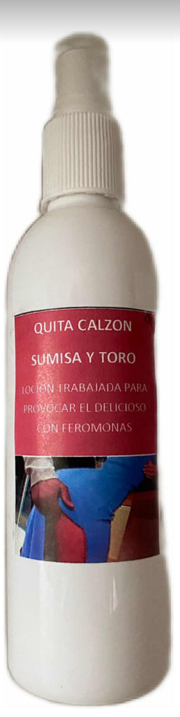 LOCION DE AMOR QUITA CALZON RITUALIZADA CURADA PSE Y AMARRAR 260 ML NUM 1 INCLUYE JABON