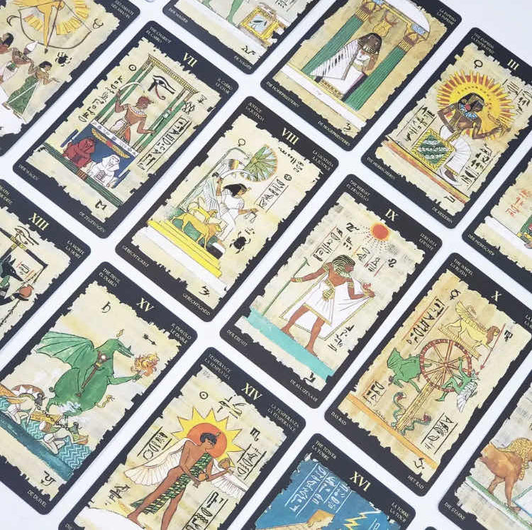 Tarot Egipcio Original Cartas Asombrosas
Llenas De sabiduría Lujo